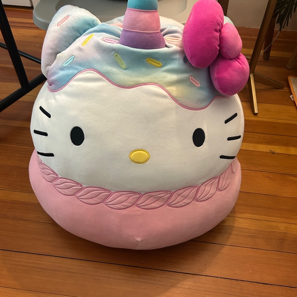 Squishmallows 20" Hello Kitty Ice Cream Unicorn